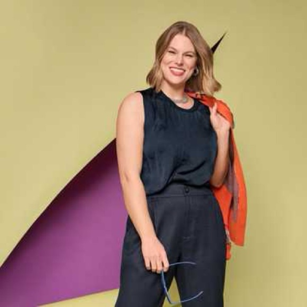Cabi Complete top- navy
